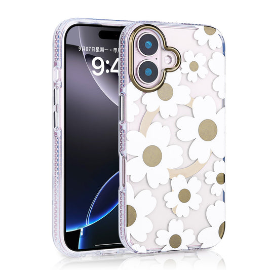 Apple iPhone 16 Plus Case Zore Papat Brown with M-safe Charging Feature