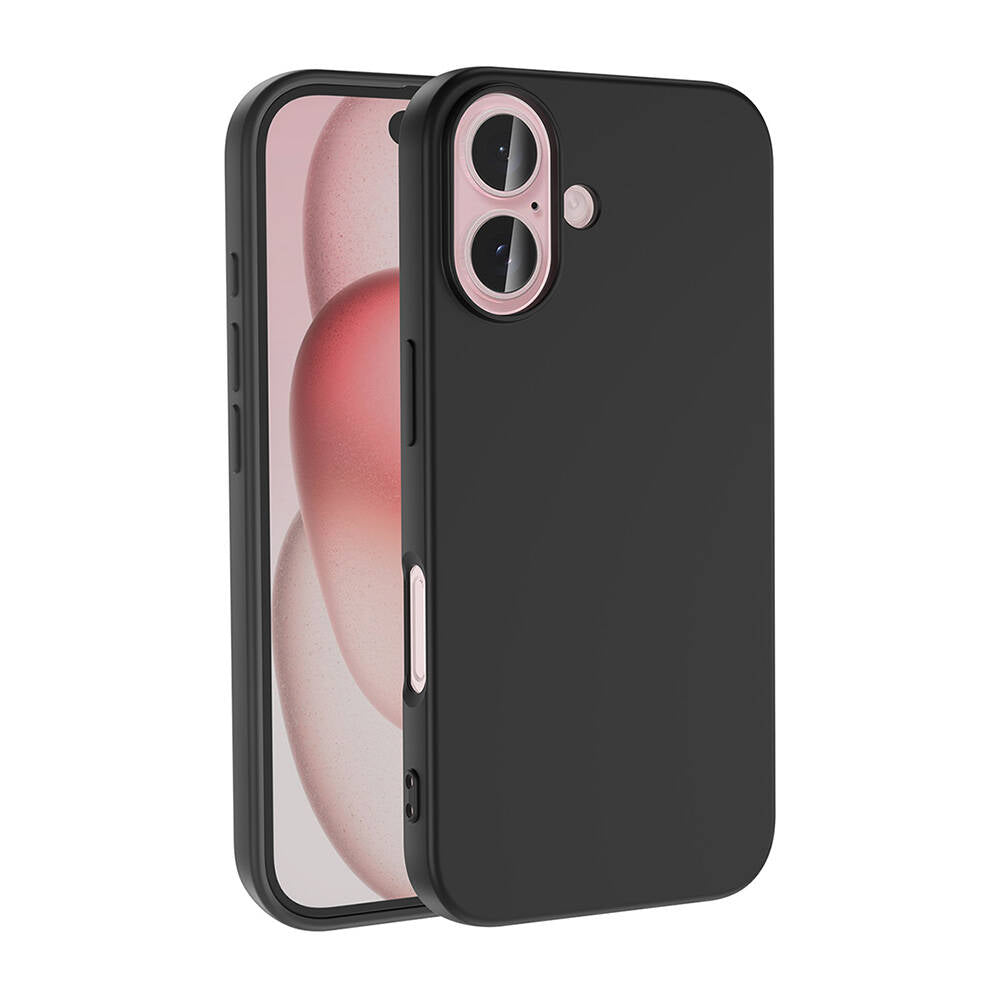 Apple iPhone 16 Plus Case Zore LSR Launch Cover Black
