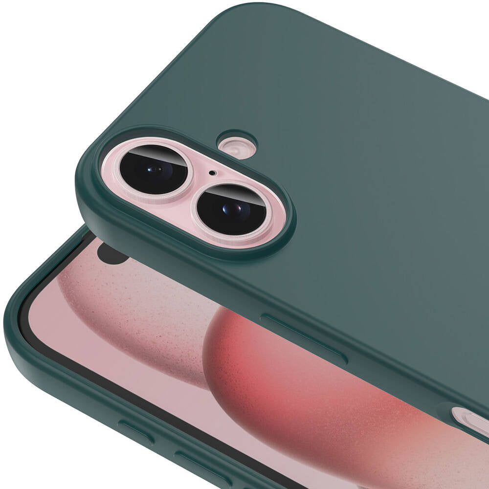 Apple iPhone 16 Plus Case Zore LSR Launch Cover Green
