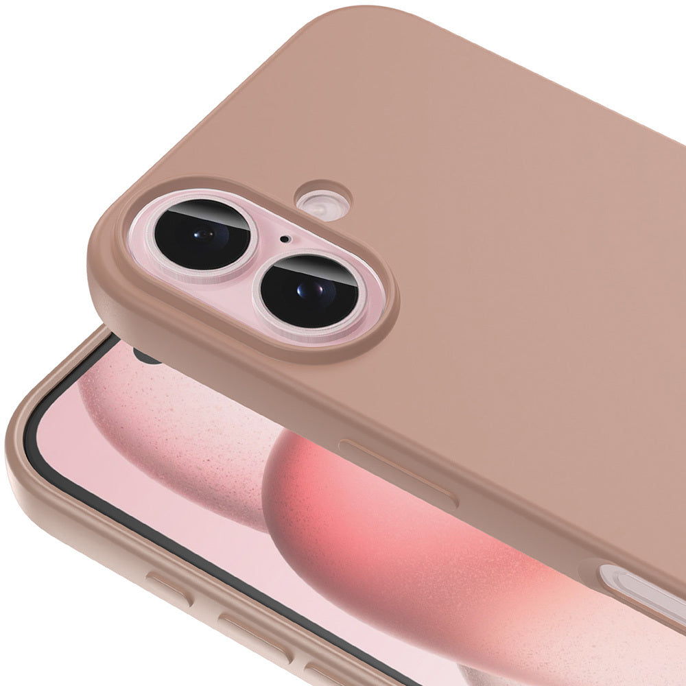 Apple iPhone 16 Plus Case Zore LSR Launch Cover Silver