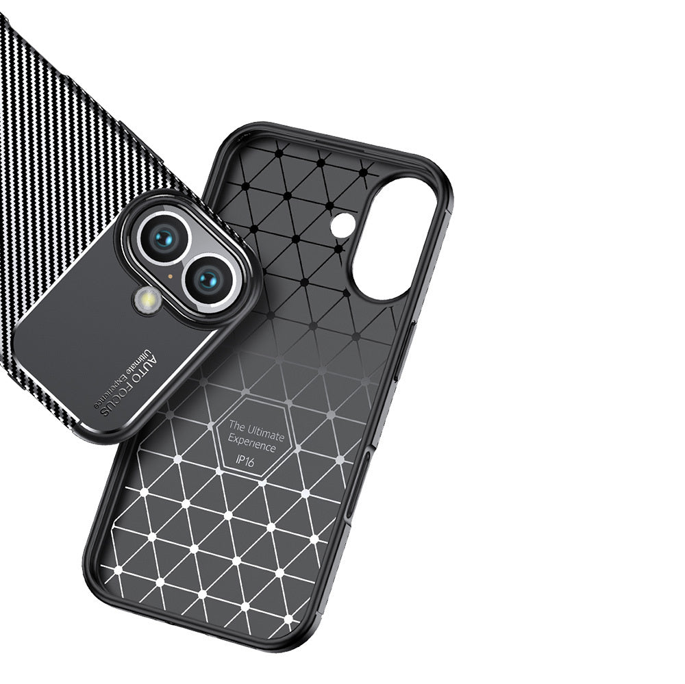 Apple iPhone 16 Plus Case Zore Negro Silicone Cover Black