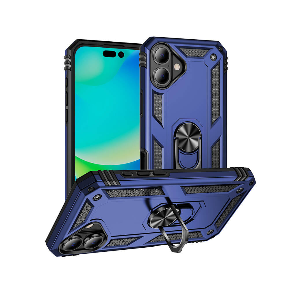 Apple iPhone 16 Plus Case Zore Vega Cover Red