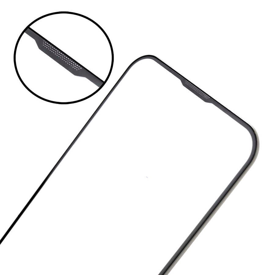 Apple iPhone 16 Plus Zore Rika Premium Tempered Glass Screen Protector Black 