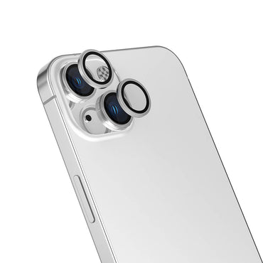 Apple iPhone 16 Plus Zore Safir CL-15 Anti-Fingerprint Anti-Reflective Camera Lens Protector Green