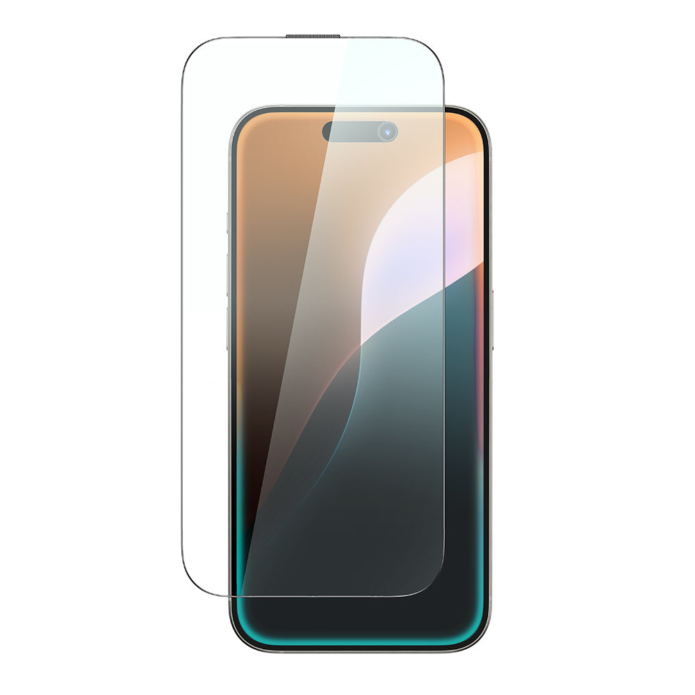 Apple iPhone 16 Pro Amazingthing Titan Max Parmak İzi Bırakmayan Temperli Cam Ekran Koruyucu Siyah