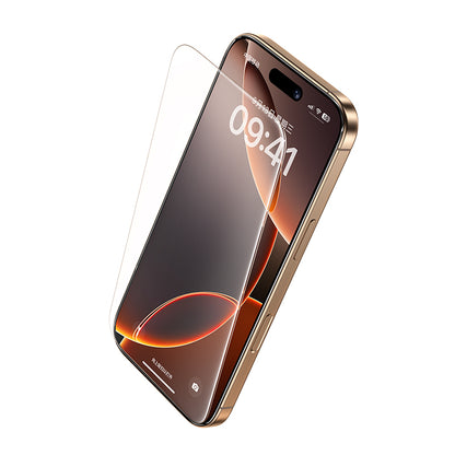 Apple iPhone 16 Pro Benks 0.3mm InvisiWarrior Ekranı Tam Kaplayan Full Şeffaf Ekran Koruyucu Şeffaf
