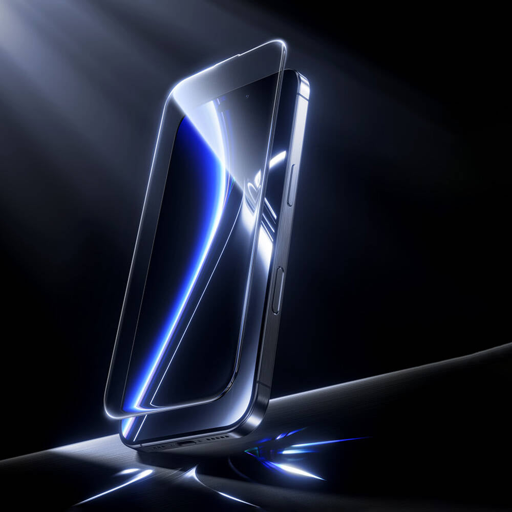 Apple iPhone 16 Pro Benks Glass Warrior Privacy HD Cam Ekran Koruyucu + Kolay Uygulama Aparatlı Siyah