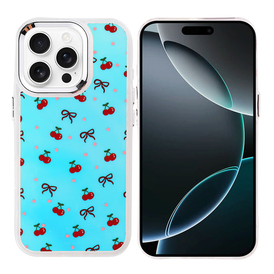 Apple iPhone 16 Pro Airbag Design Zore Hadra Cover Cherry