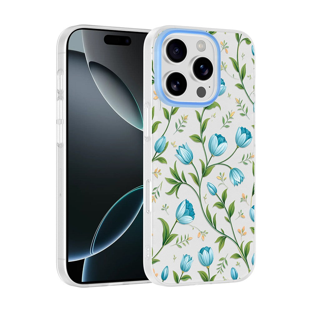 Apple iPhone 16 Pro Kılıf Kamera Korumalı Desenli Zore Klip Kapak