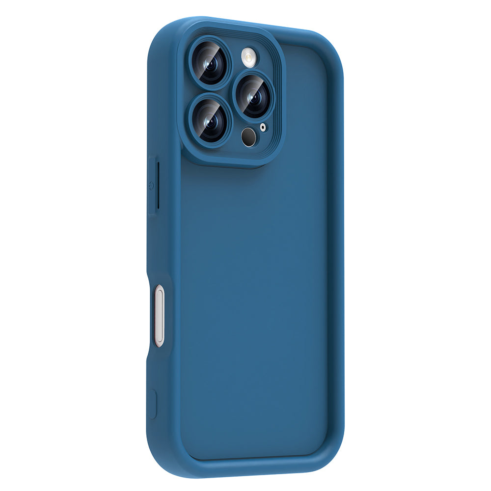 Apple iPhone 16 Pro Case Camera Protection Zore Pineapple Cover Black