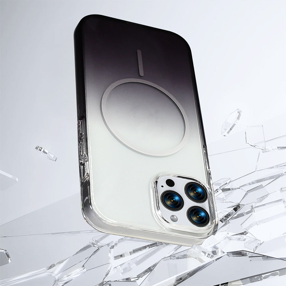 Apple iPhone 16 Pro Kılıf M-Safe Şarj Özellikli Zore Septik Silikon Kapak Mor