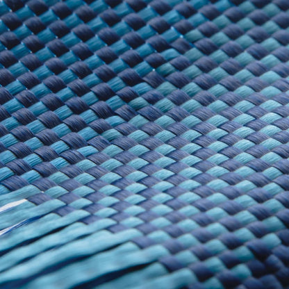 Apple iPhone 16 Pro Kılıf M-safe Şarj Özellikli Aramid Fiber Pitaka Tactile Woven Starpeak Serisi Over The Horizon Kapak Mavi