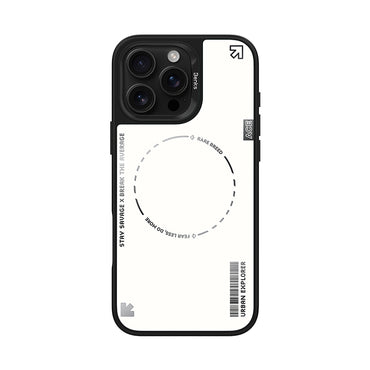 Apple iPhone 16 Pro Kılıf M-safe Şarj Özellikli Benks Dynamic Basis Kapak Beyaz