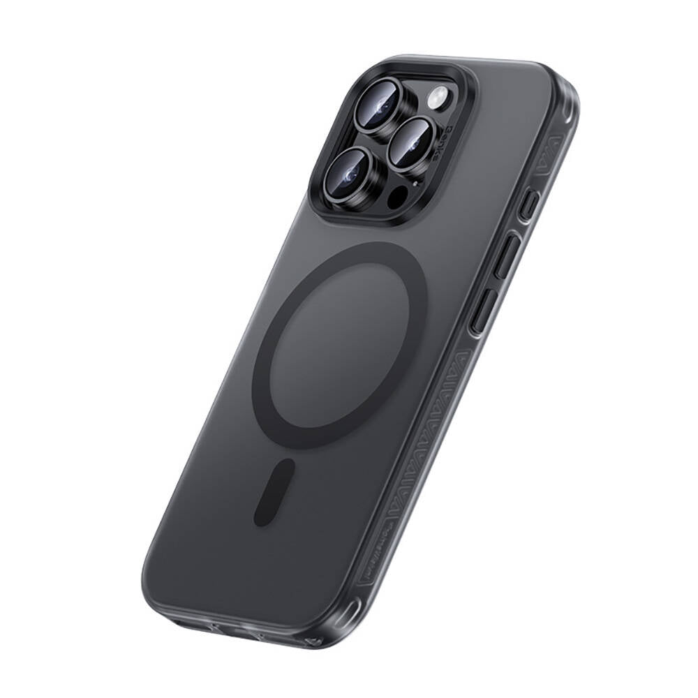 Apple iPhone 16 Pro Case M-Safe Charging Feature Benks Lucid Armor Cover Titanium-Gray 