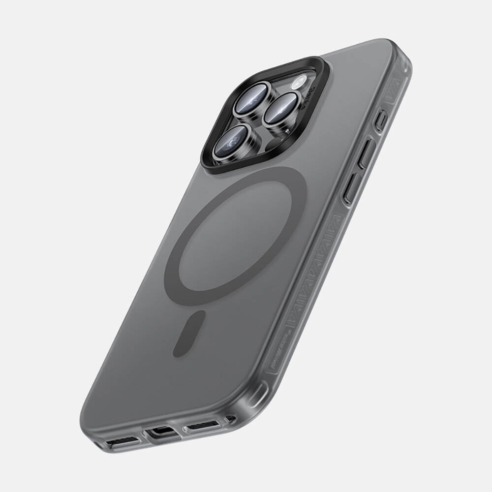 Apple iPhone 16 Pro Case M-Safe Charging Feature Benks Lucid Armor Cover Titanium-Gray 