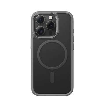 Apple iPhone 16 Pro Max Kılıf M-safe Şarj Özellikli Benks Mist Protective Kapak Gri