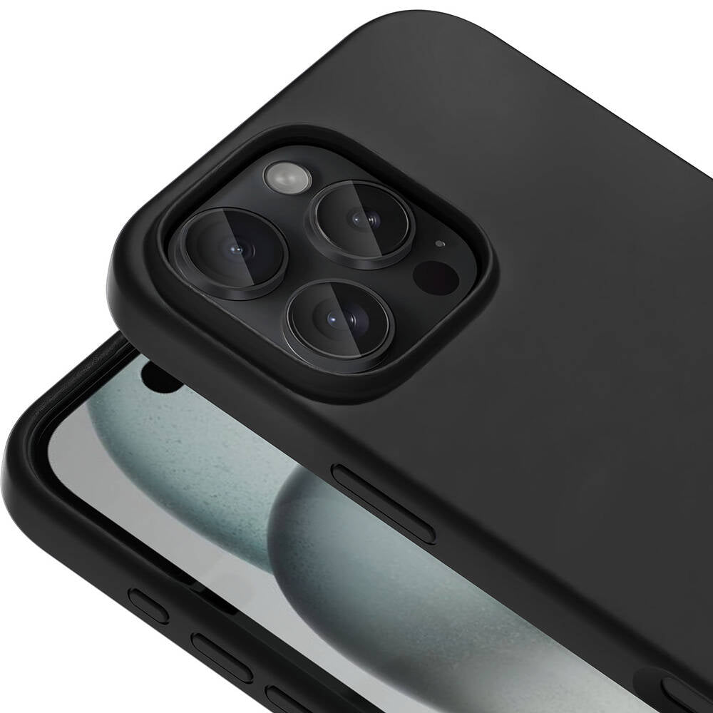 Apple iPhone 16 Pro Case M-Safe Charging Feature Liquid Technology Erasable Hard Zore Kiwi Cover Navy Blue