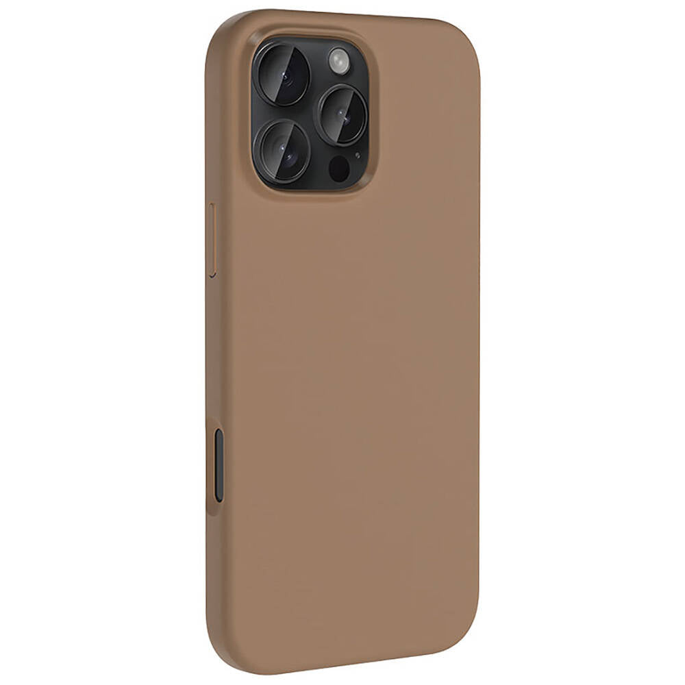 Apple iPhone 16 Pro Case M-safe Charging Feature Liquid Technology Erasable Hard Zore Kiwi Cover Natural Titanium