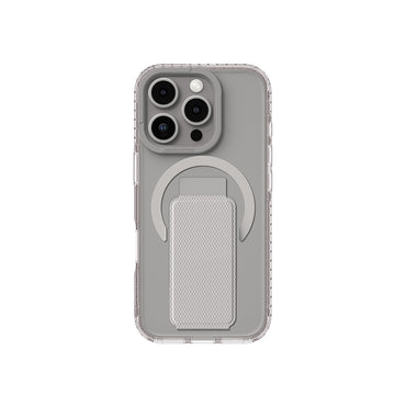 Apple iPhone 16 Pro Kılıf M-safe Şarj Özellikli Standlı Amazingthing Titan Pro Plus Kapak Siyah