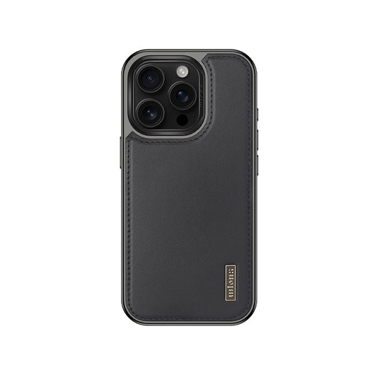 Apple iPhone 16 Pro Kılıf M-safe Şarj Özellikli Standlı Leto Kapak Siyah