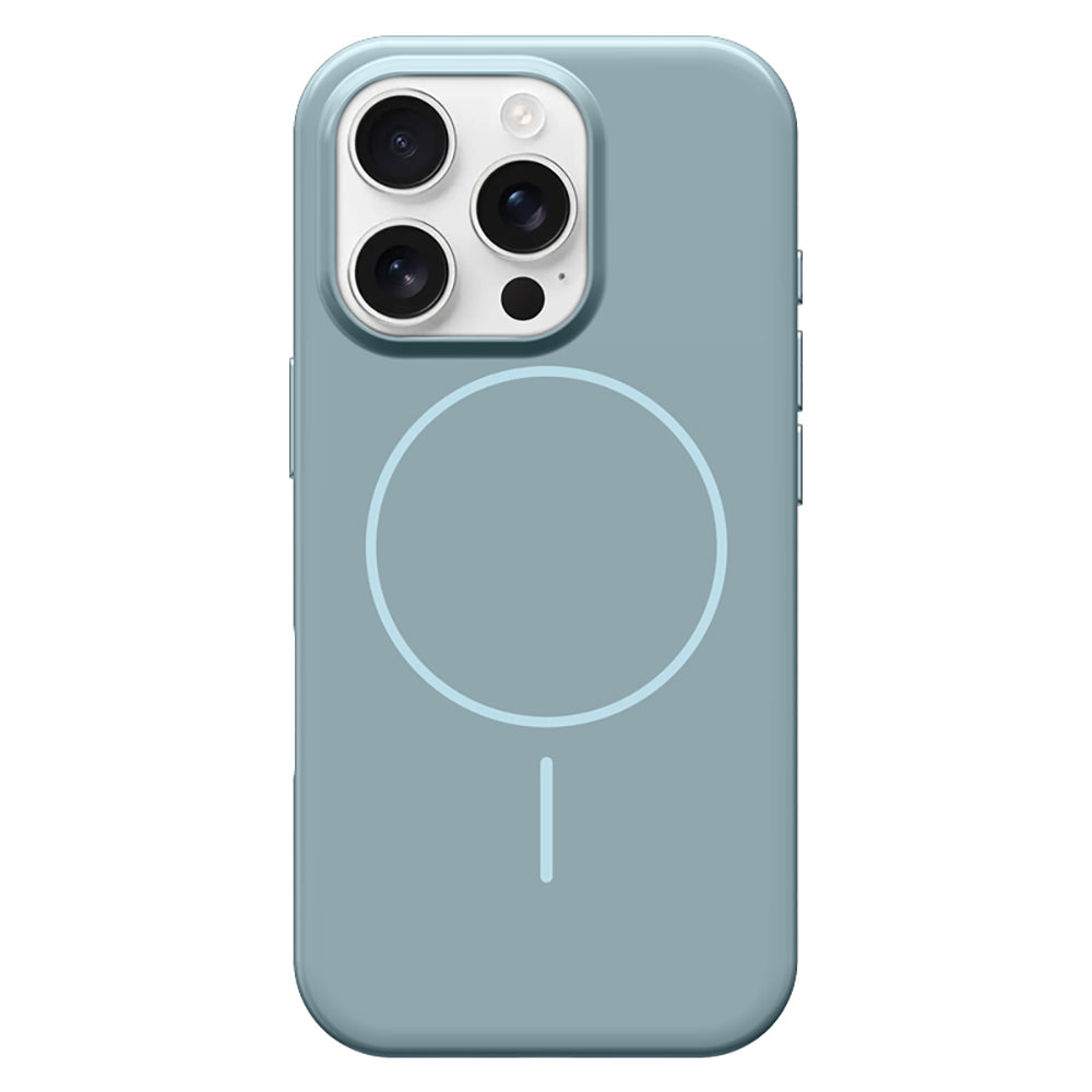 Apple iPhone 16 Pro Kılıf M-safe Şarj Özellikli Wlons Frego Kapak Krem