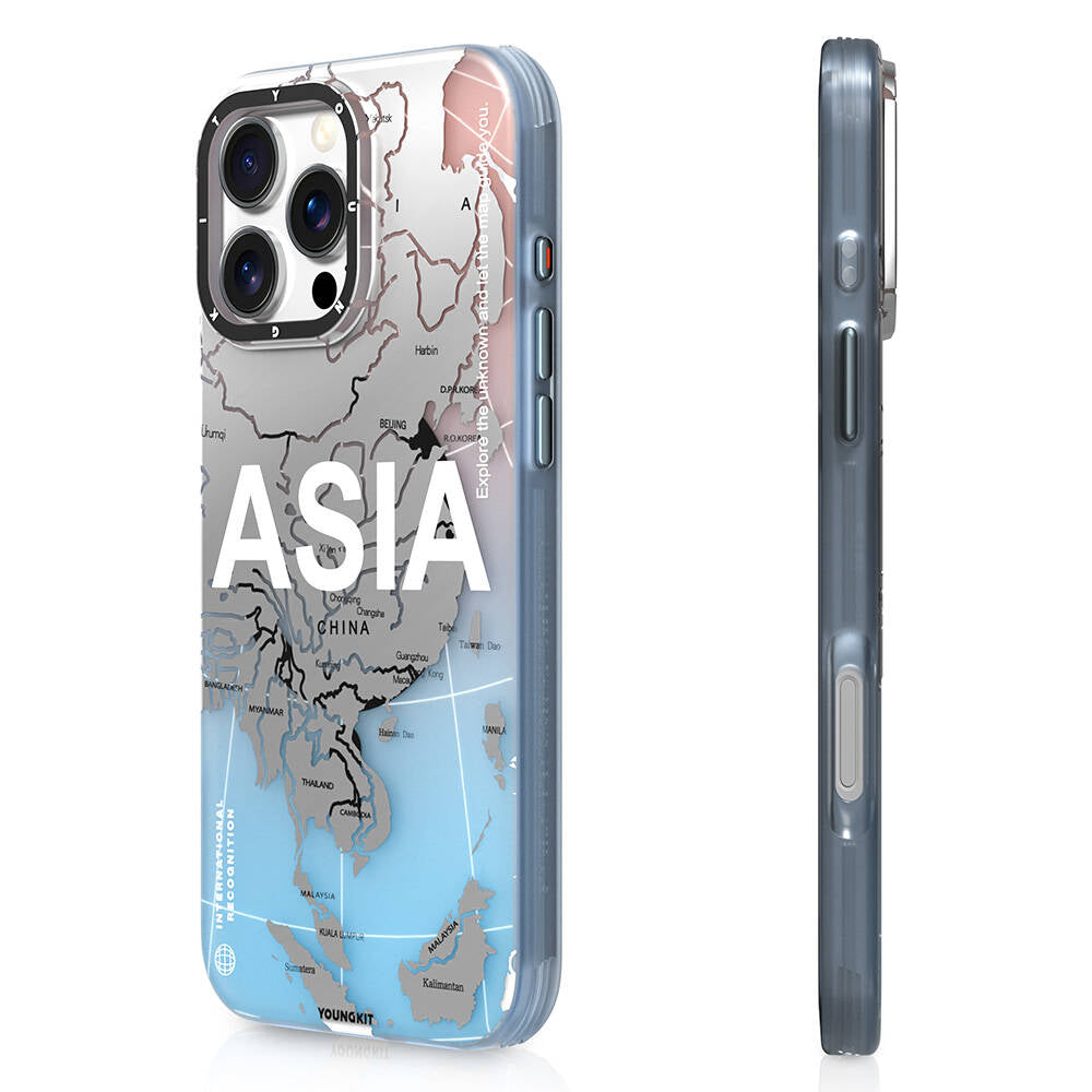 Apple iPhone 16 Pro Kılıf M-safe Şarj Özellikli Youngkit Universal Serisi Kapak Siyah