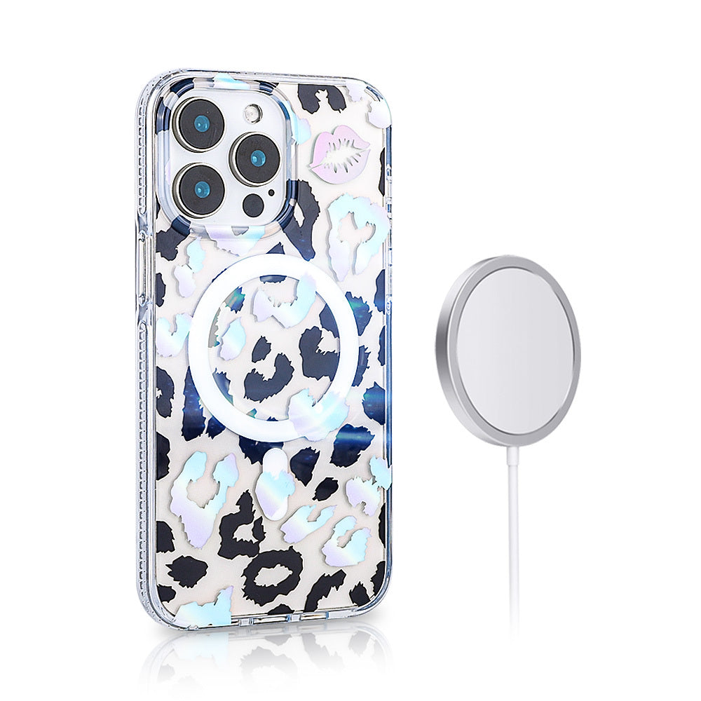 Apple iPhone 16 Pro Case Zore Jago Cover with M-safe Charging Feature Colorful 