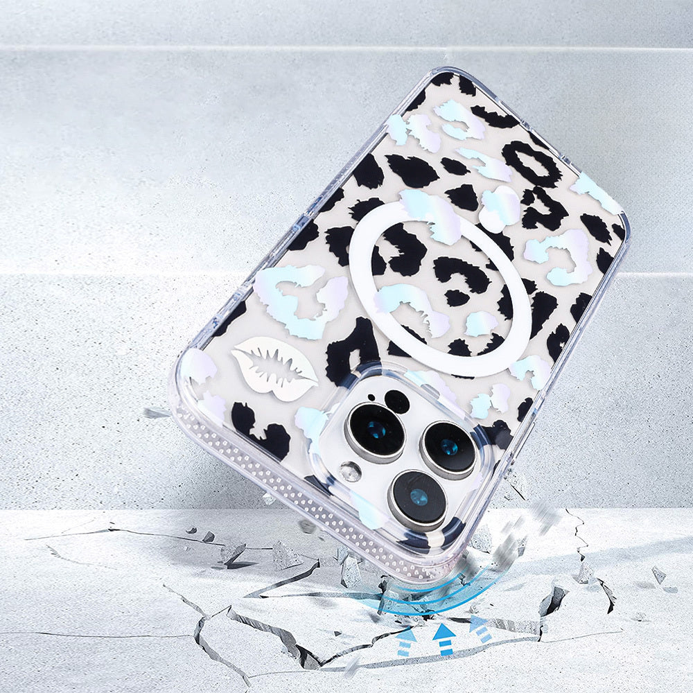 Apple iPhone 16 Pro Case Zore Jago Cover White with M-safe Charging Feature 