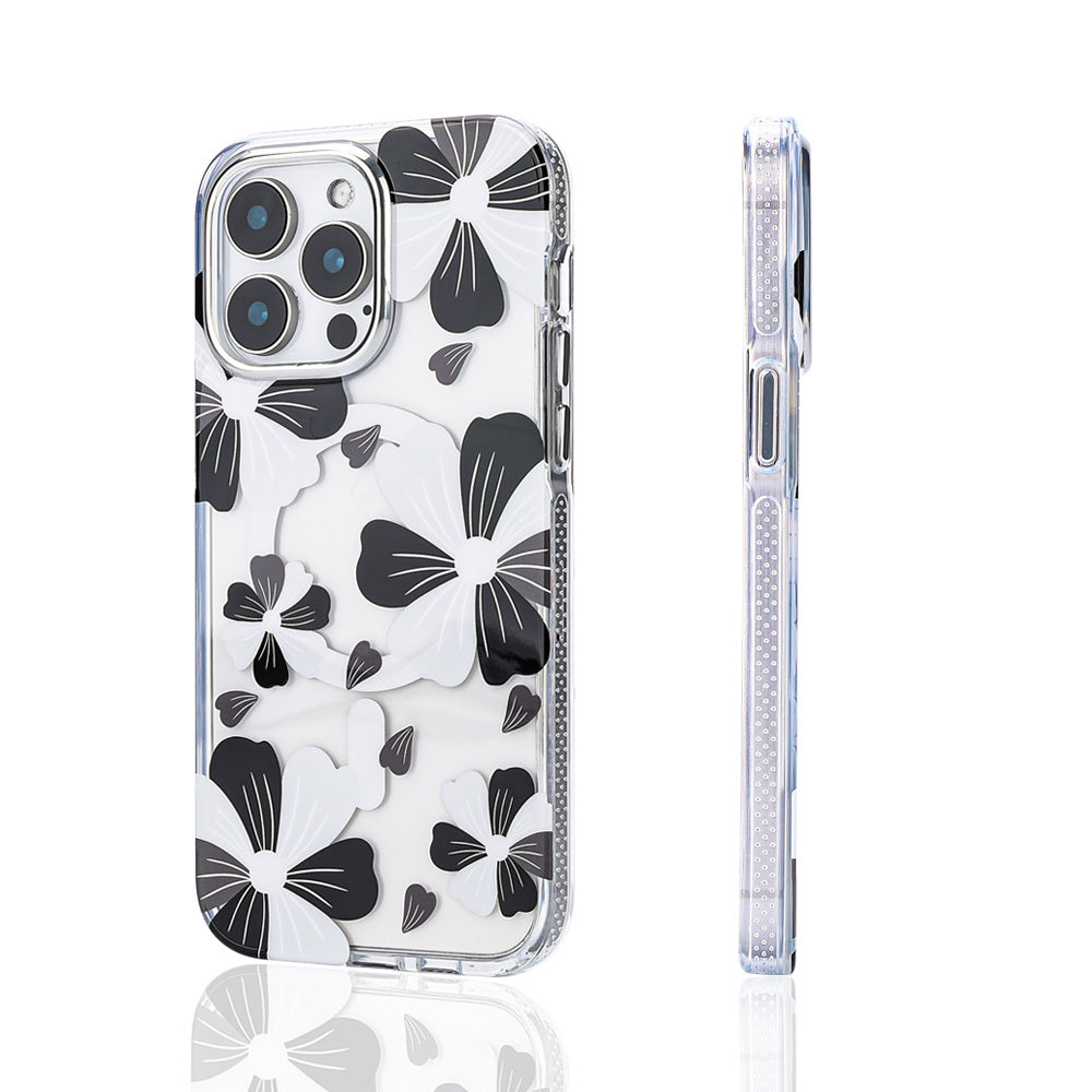 Apple iPhone 16 Pro Case Zore Papat Brown with M-safe Charging Feature