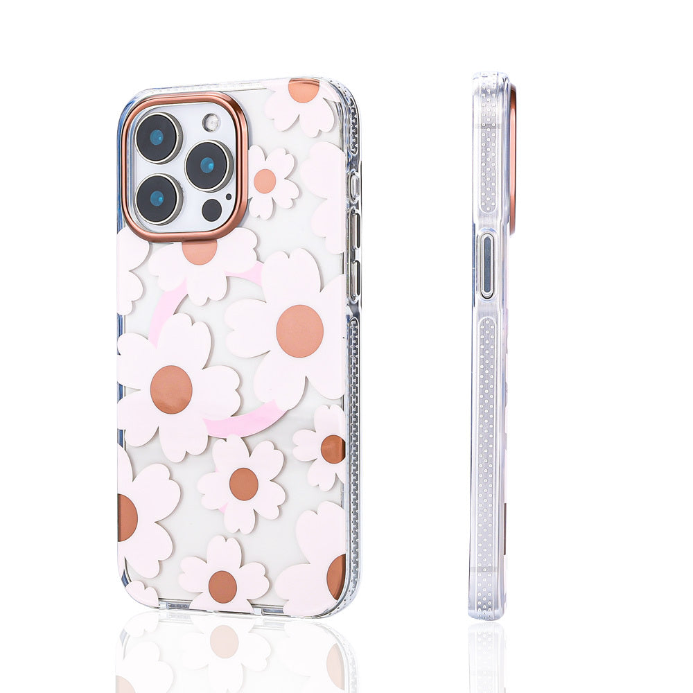 Apple iPhone 16 Pro Case Zore Papat Pink Cover with M-safe Charging Feature