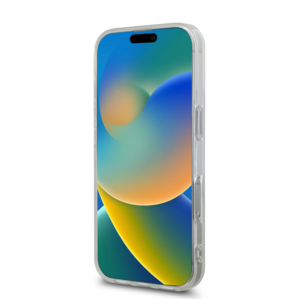 Apple iPhone 16 Pro Kılıf TUMI Orjinal Lisanslı M-safe Şarj Özellikli Transparan Kapak Colorful