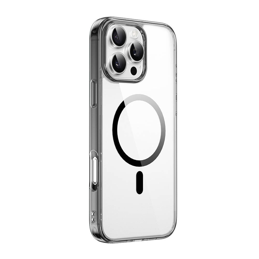 Apple iPhone 16 Pro Case Wiwu MCC-101 iShield Pro Series M-safe Charging Crystal Hard PC Cover Black 