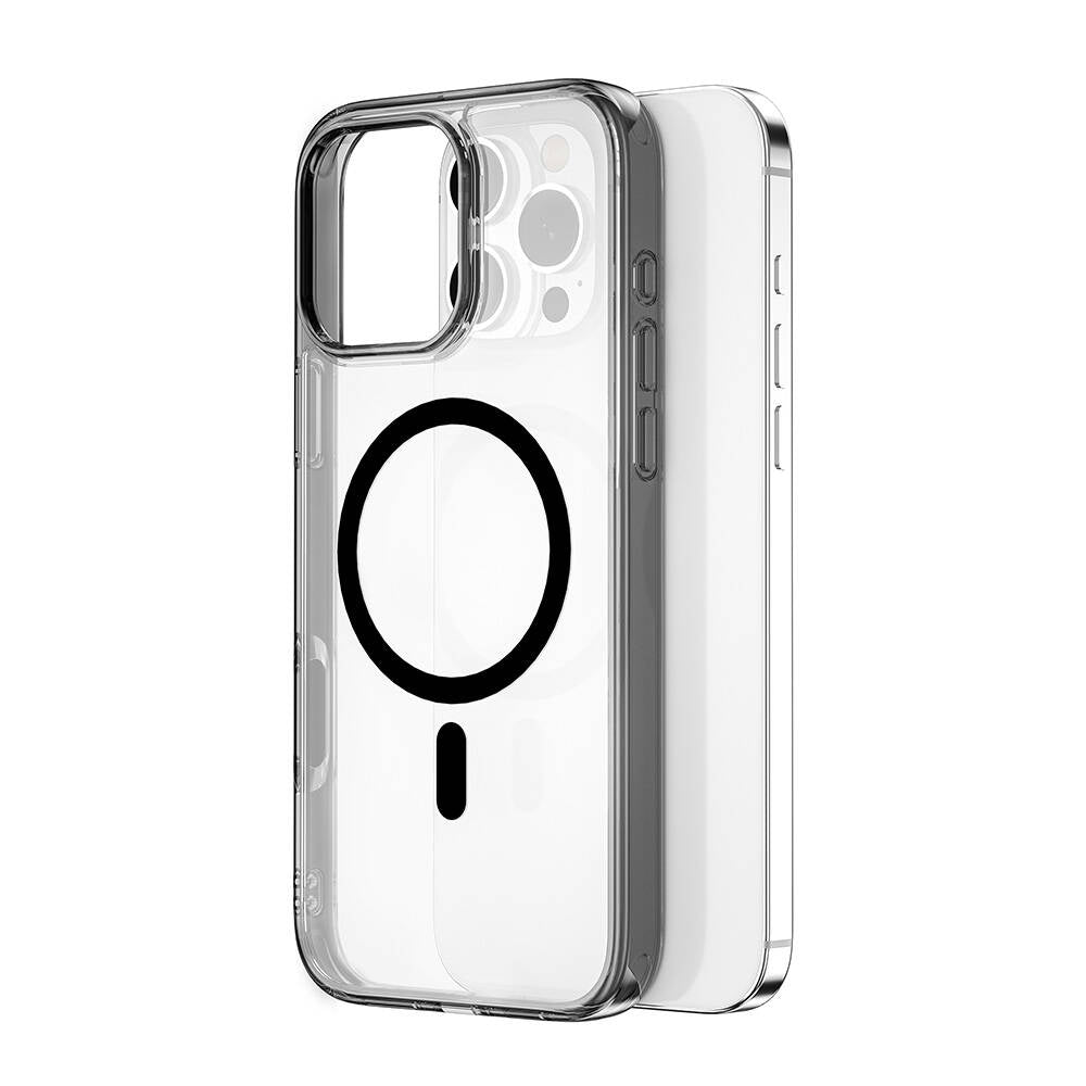 Apple iPhone 16 Pro Case Wiwu MCC-101 iShield Pro Series M-safe Charging Crystal Hard PC Cover Black 