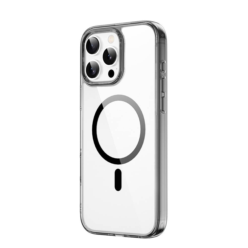 Apple iPhone 16 Pro Case Wiwu MCC-101 iShield Pro Series M-safe Charging Crystal Hard PC Cover Black 