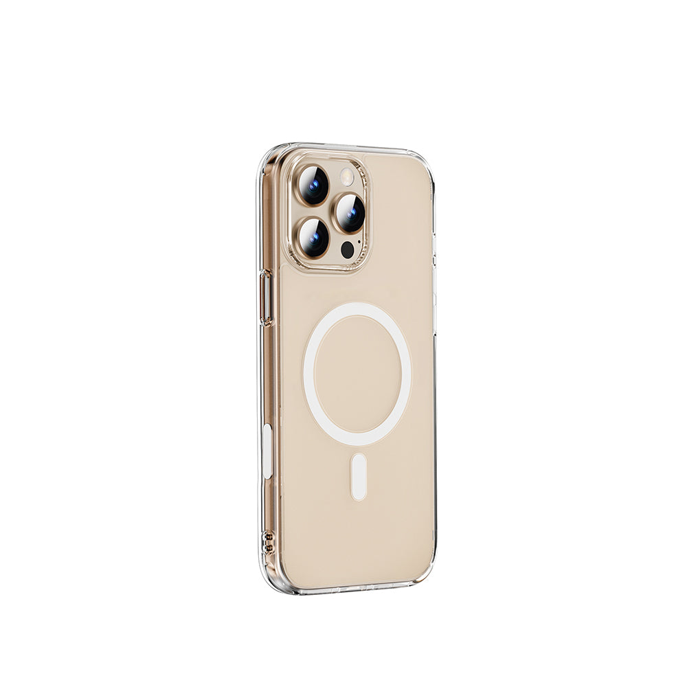 Apple iPhone 16 Pro Case Wiwu MCC-102 Magnetic Crystal Hard PC Cover Transparent 