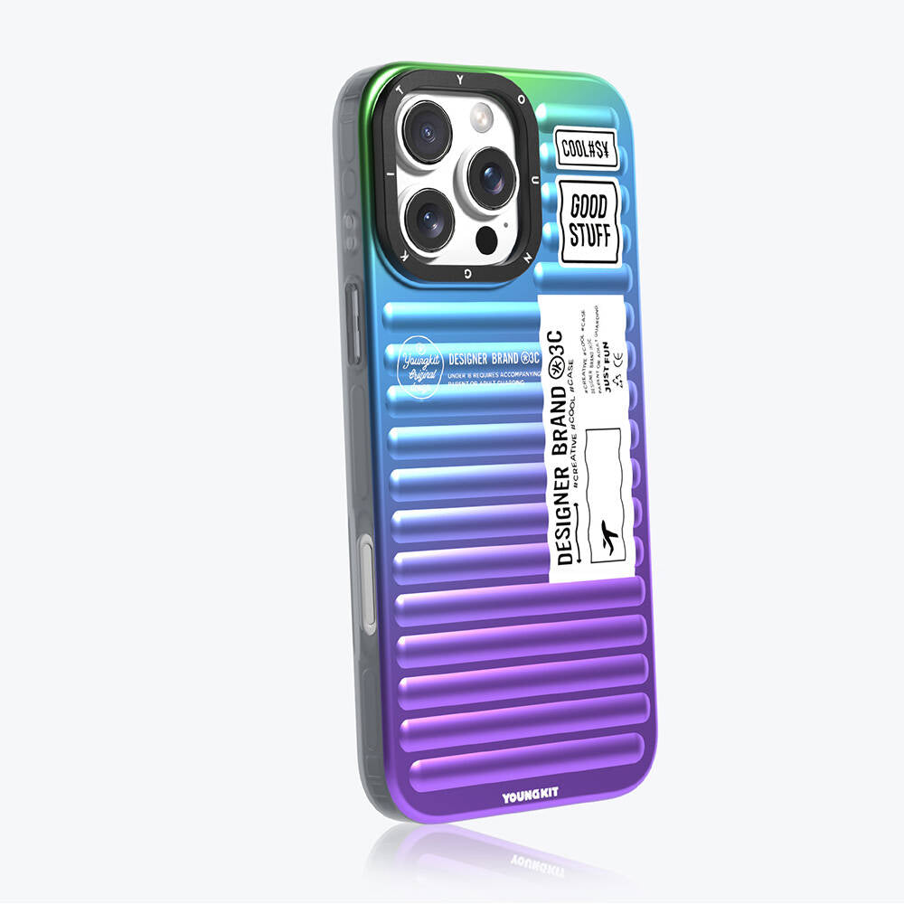 Apple iPhone 16 Pro Case YoungKit The Secret Color Series Cover Green 