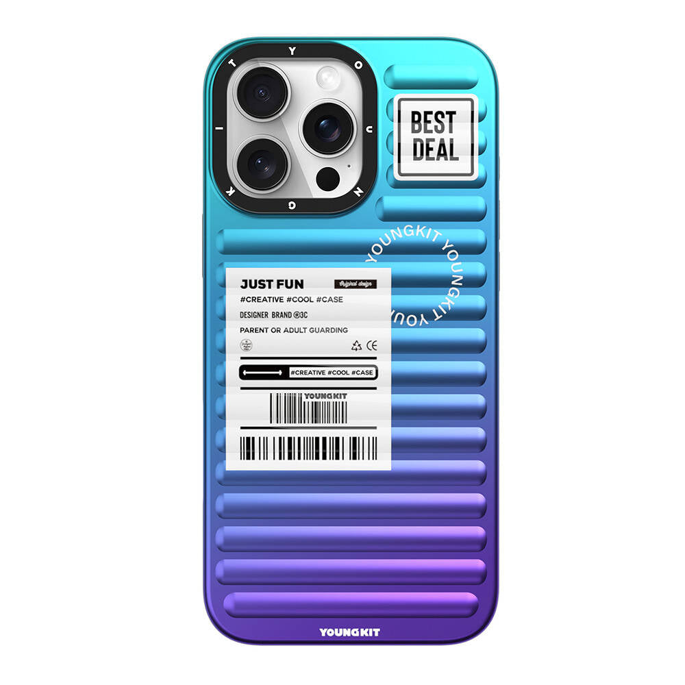 Apple iPhone 16 Pro Case YoungKit The Secret Color Series Cover Purple 