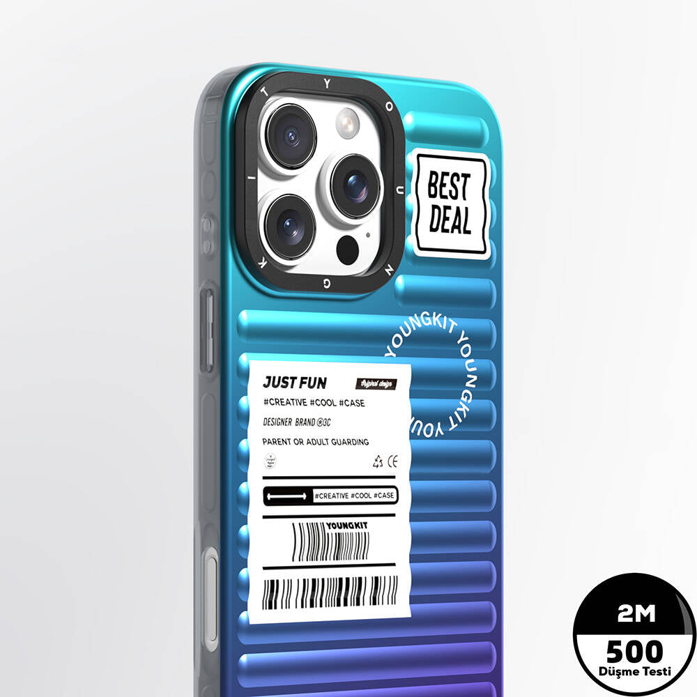 Apple iPhone 16 Pro Case YoungKit The Secret Color Series Cover Green 
