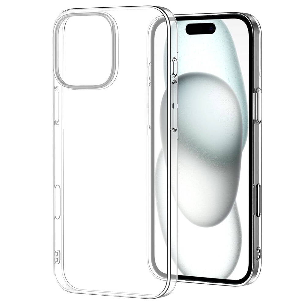 Apple iPhone 16 Pro Case Zore Droga Transparent Cover 