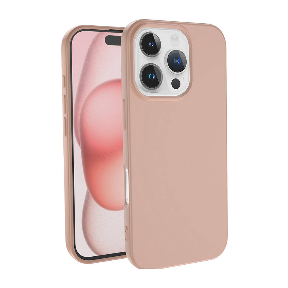 Apple iPhone 16 Pro Case Zore LSR Launch Cover Pink