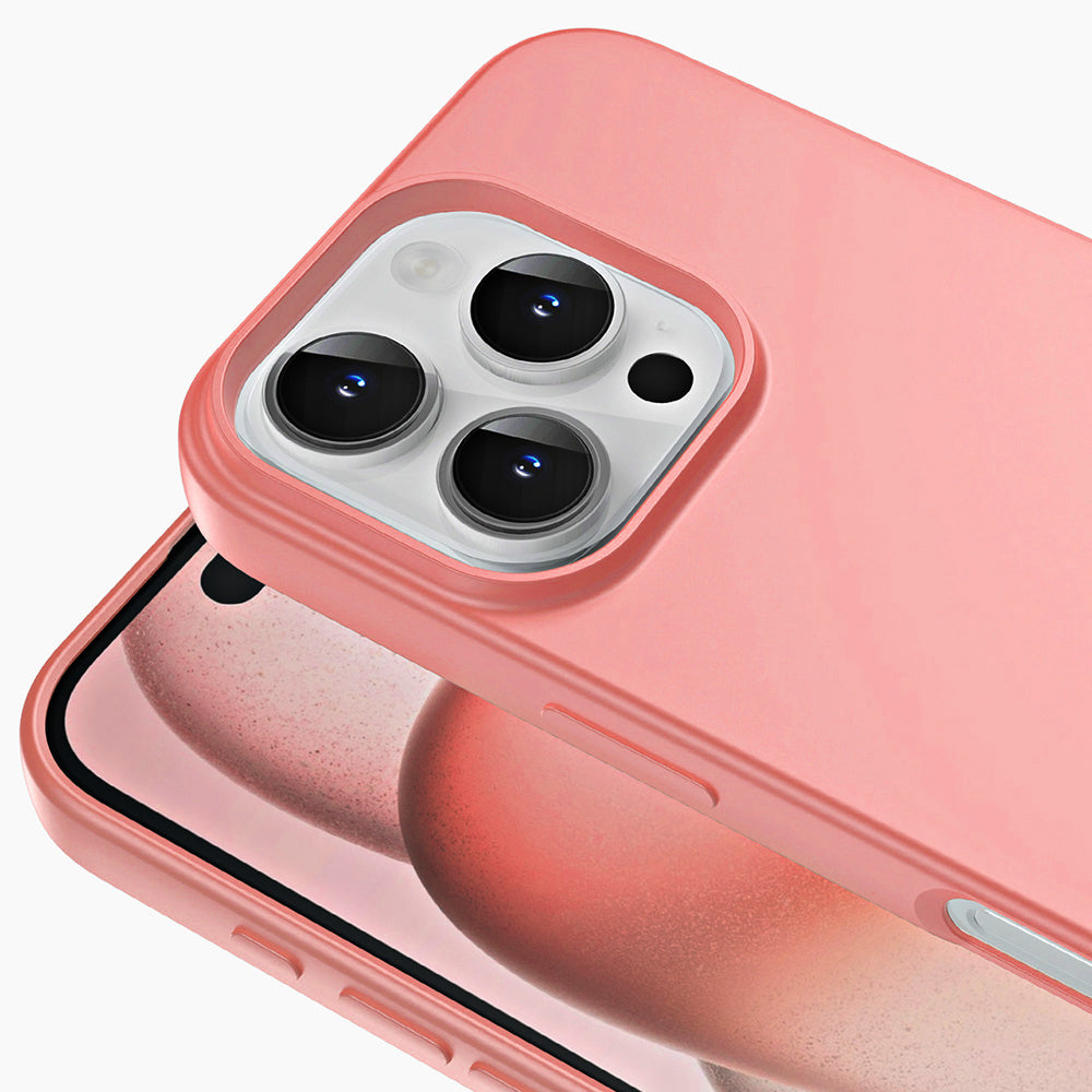 Apple iPhone 16 Pro Case Zore LSR Launch Cover Pink