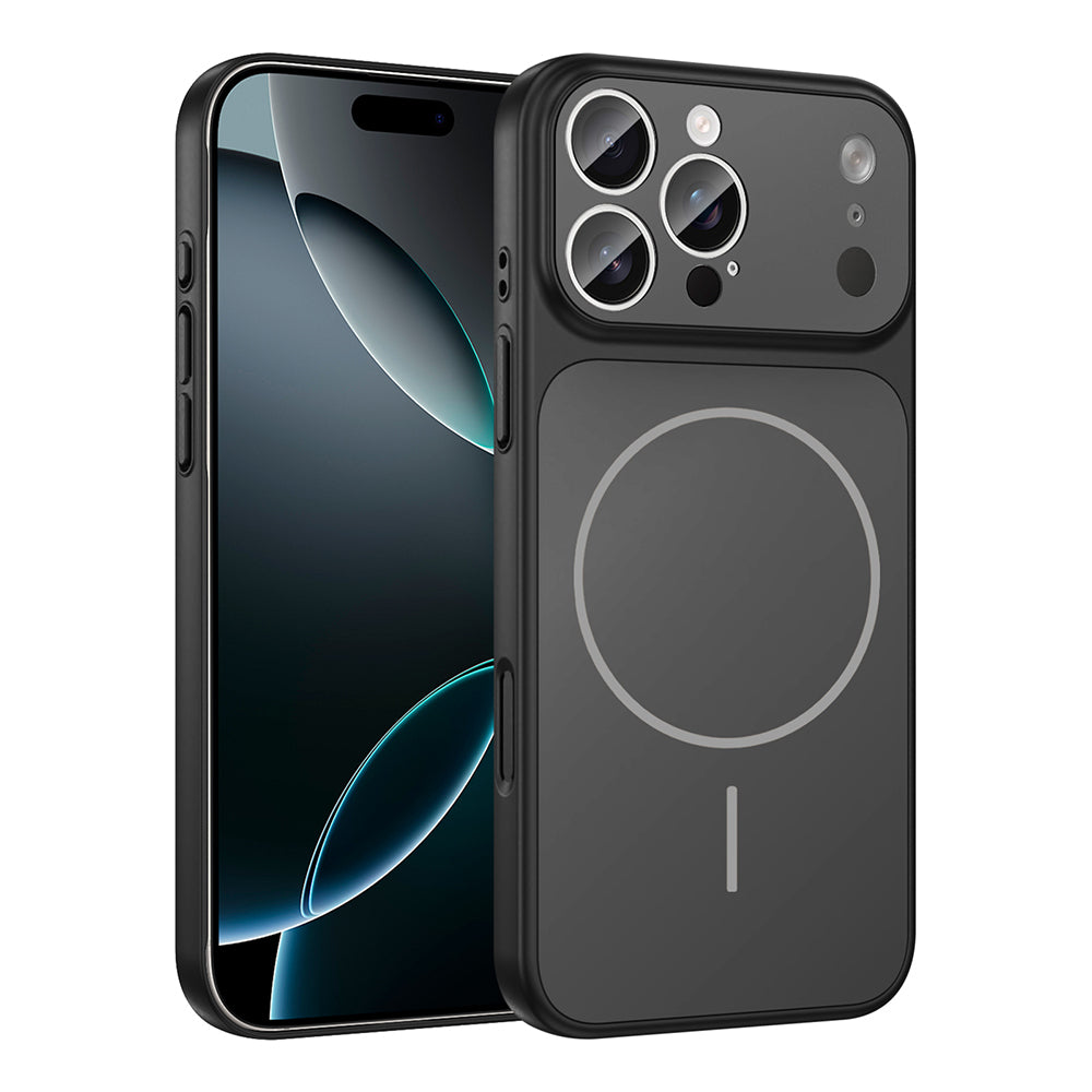 Apple iPhone 16 Pro Kılıf Zore M-Safe Şarj Özellikli Kamera Korumalı Formen Kapak