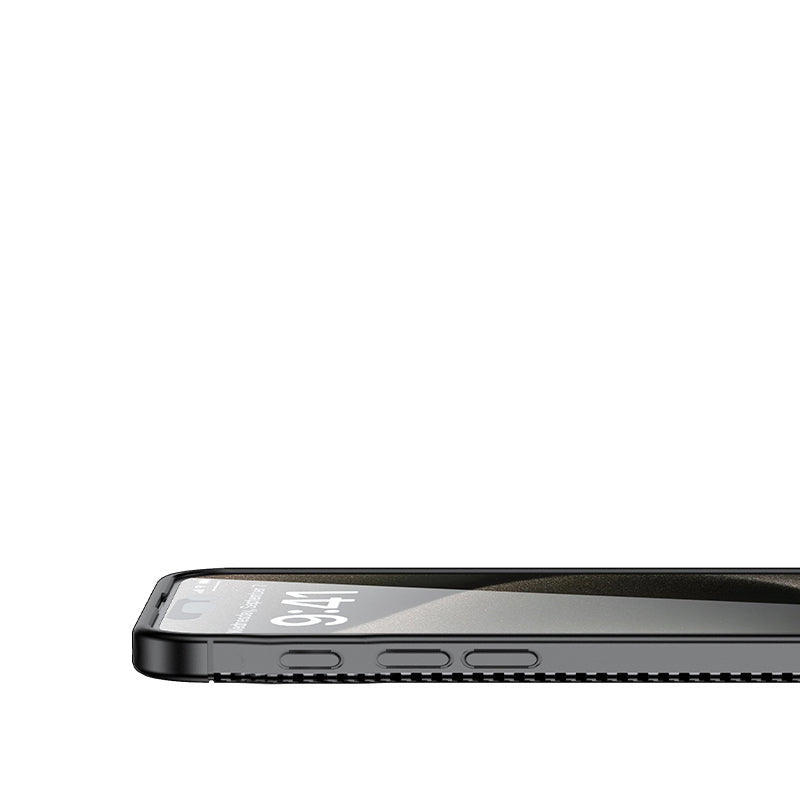 Apple iPhone 16 Pro Case Zore Negro Silicone Cover Black