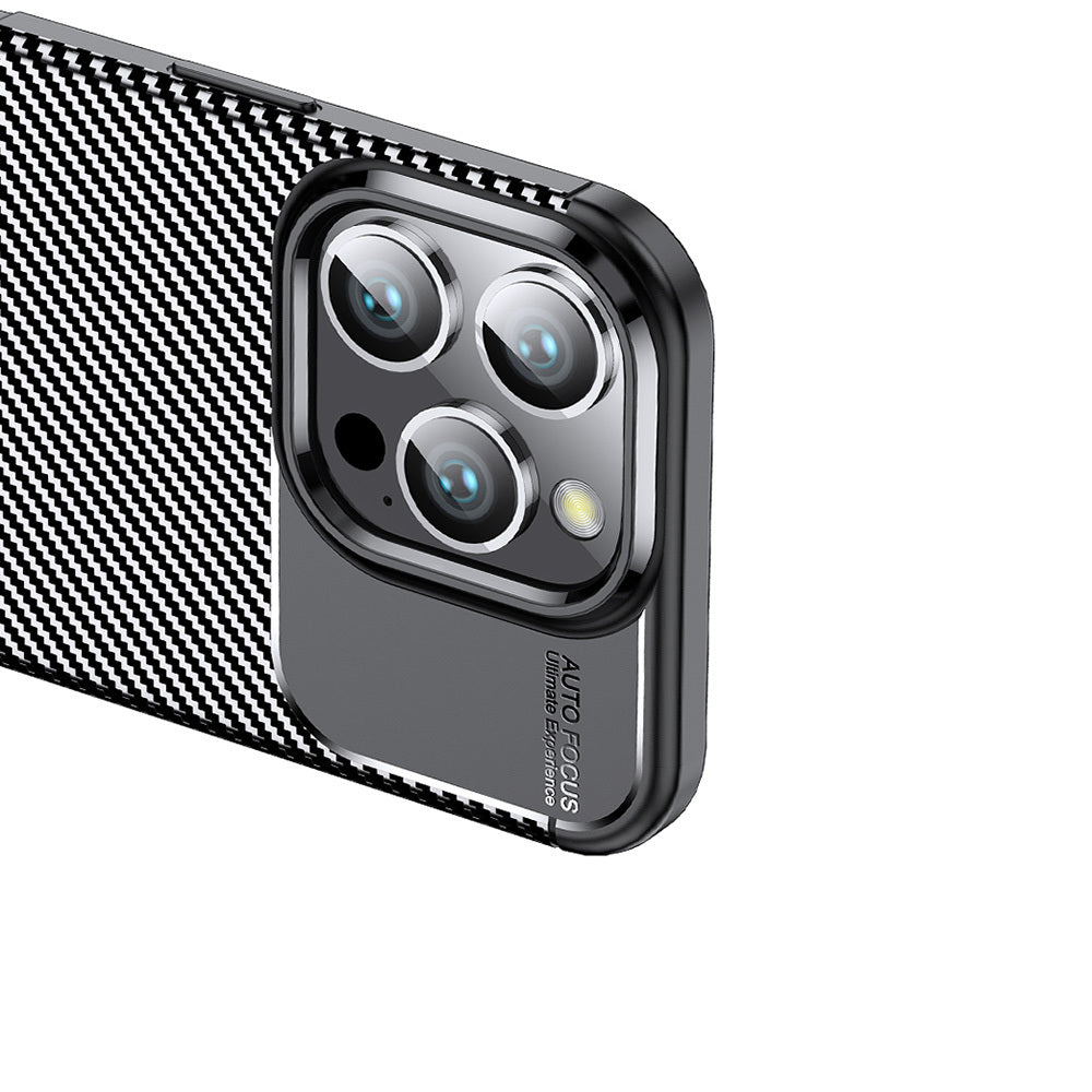 Apple iPhone 16 Pro Case Zore Negro Silicone Cover Black