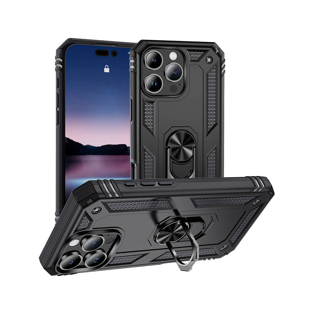 Apple iPhone 16 Pro Case Zore Vega Cover Red