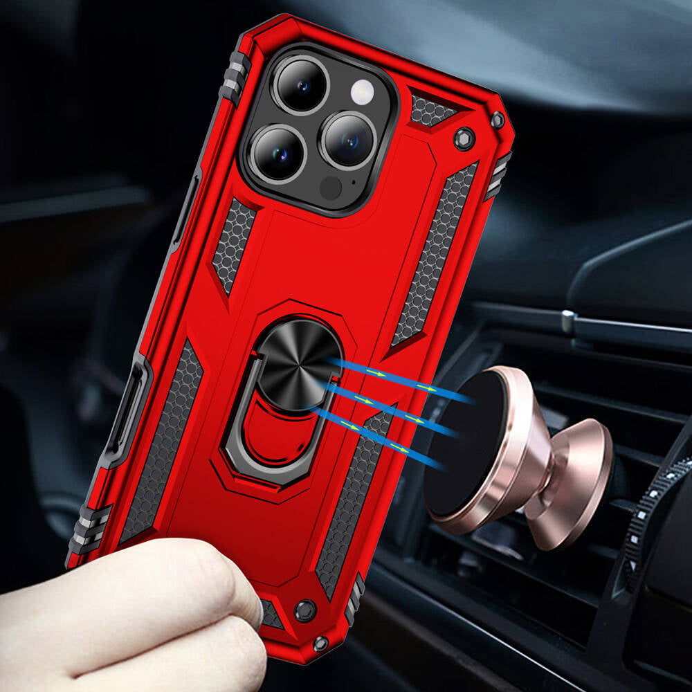 Apple iPhone 16 Pro Case Zore Vega Cover Blue