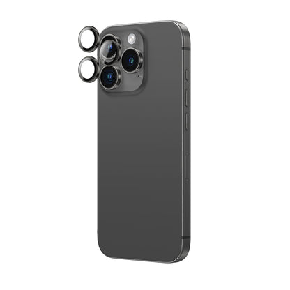 Apple iPhone 16 Pro Max Amazingthing Anti Reflective Kamera Lens Koruyucu + Kolay Uygulama Aparatlı Şeffaf
