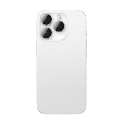 Apple iPhone 16 Pro Max Amazingthing Anti Reflective Kamera Lens Koruyucu + Kolay Uygulama Aparatlı Gri