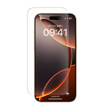 Apple iPhone 16 Pro Max Benks 0.3mm InvisiWarrior Ekranı Tam Kaplayan Full Şeffaf Ekran Koruyucu Şeffaf
