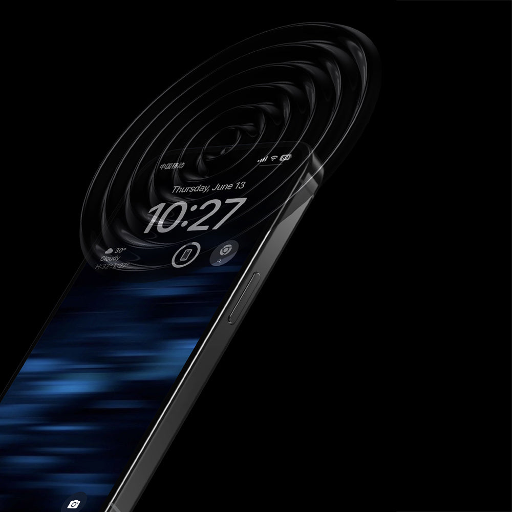 Apple iPhone 16 Pro Max Benks Glass Warrior Safir Coating Ultra İnce Cam Ekran Koruyucu Siyah